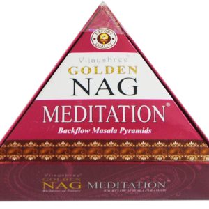 Incienso Golden Pirámide Reflujo MEDITACIÓN conos