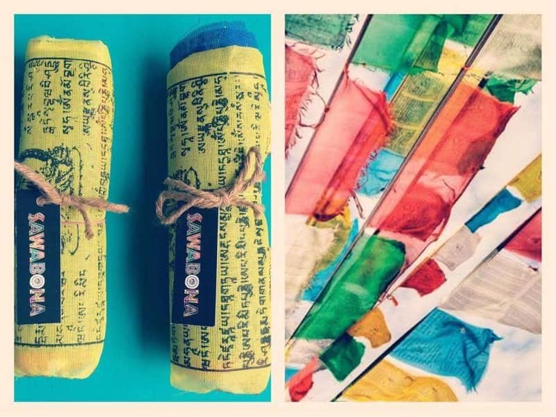 Banderas Tibetanas Medianas