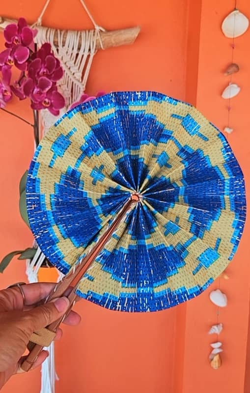 Abanico artesano tipo pai pai - Imagen 2