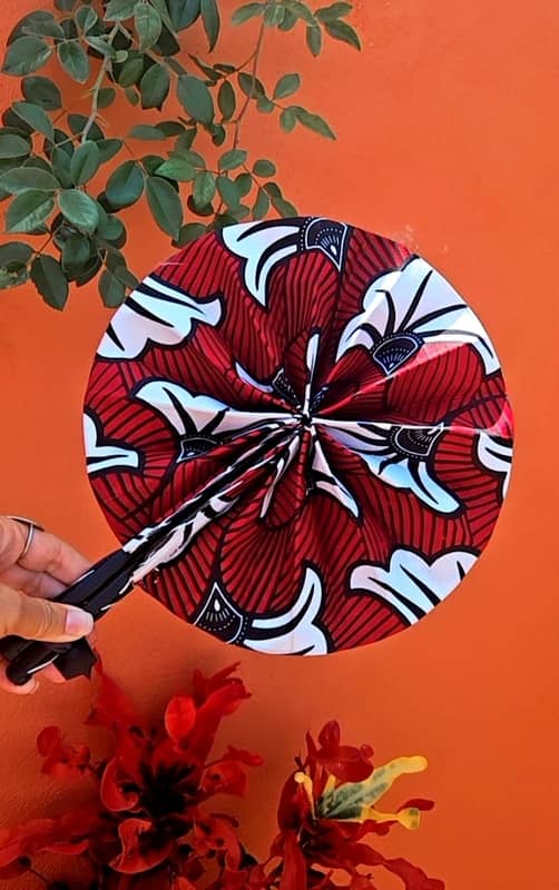 Abanico artesano tipo pai pai - Imagen 3