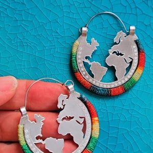 Argollas del mundo multicolor