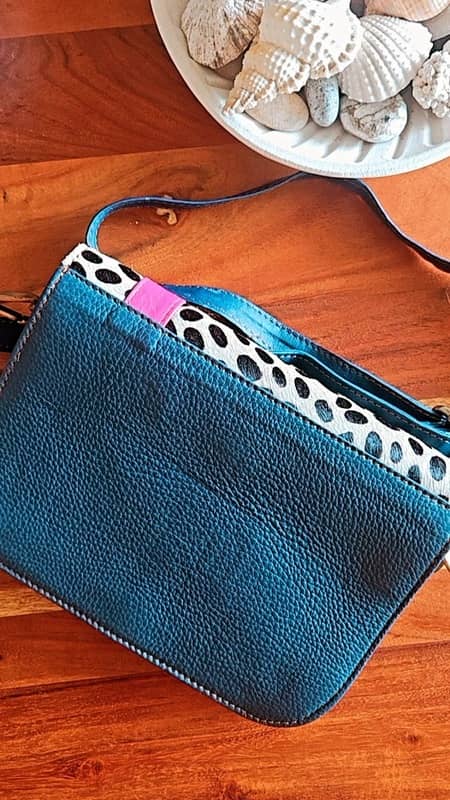 Bolso de piel multicolor  - Imagen 3