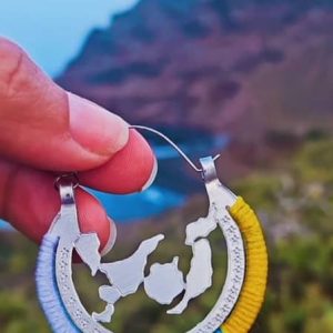 Argollas Islas Canarias bandera Canaria