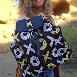 Mochilas de telas africanas