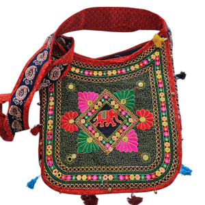 Bolso bordado elefante