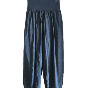 Pantalón de algodón azul marino