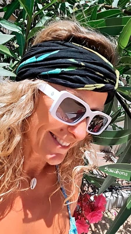 Turbante Tie Dye de Tailandia - Estilo Boho y Hippie Chic