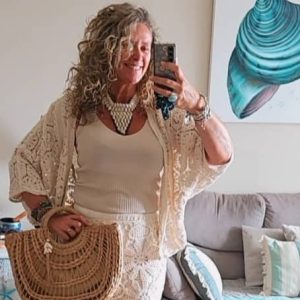 Chaqueta Cárdigan de Crochet "Boho Nature" - Talla Única Adaptable (hasta la 46)