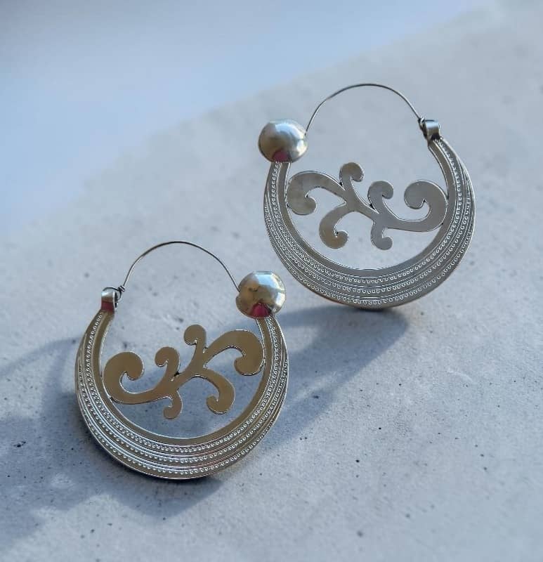 Argollas Canarias Artesanales de Aluminio – Tradición y Ligereza (5cm)
