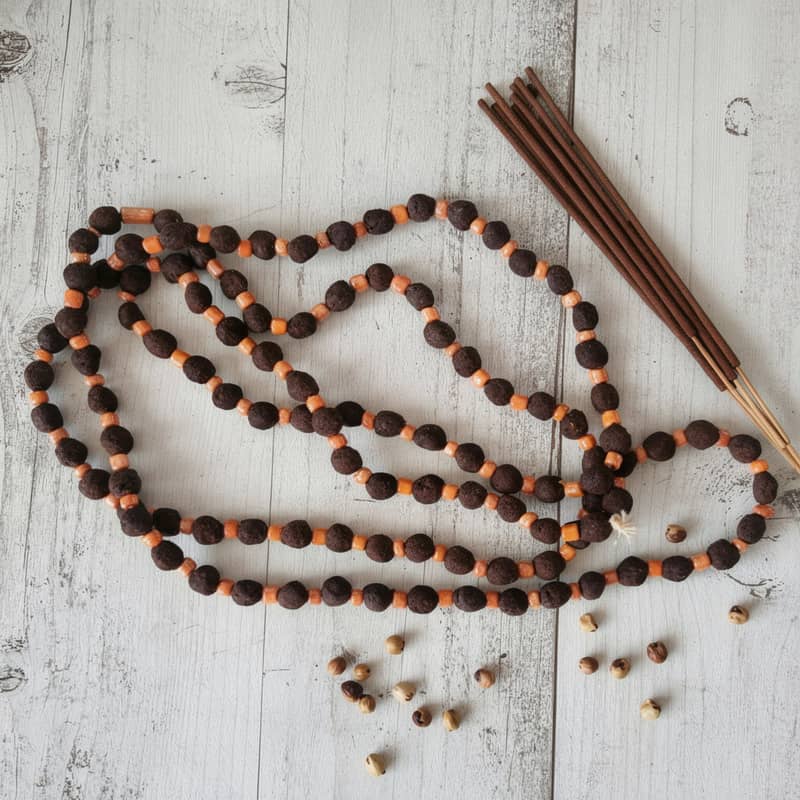 Collar Thiouraye Artesano de Senegal - Amuleto Aromático Personalizable - Imagen 5