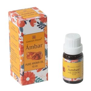 Aceite Aromático de Ámbar - Garden Fresh (10 ml) | Esencia Cálida y Relajante