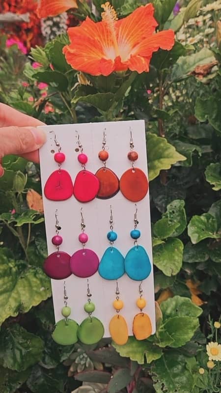 Pendientes de Tagua Artesanales de Perú – Marfil Vegetal y Moda Sostenible