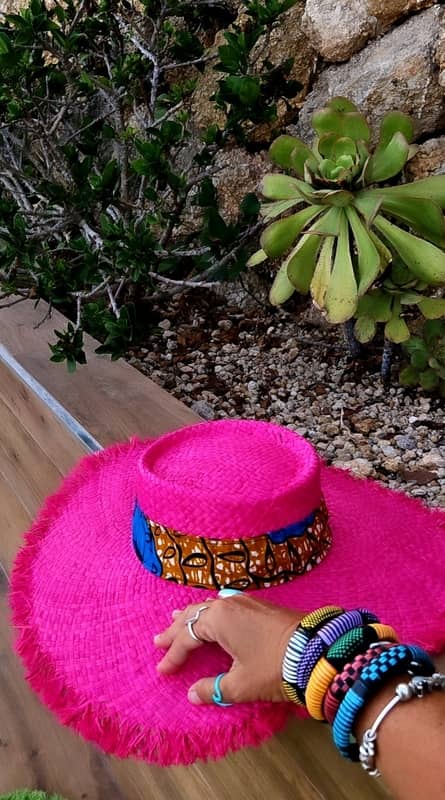 Pamela fucsia de playa