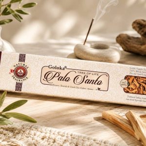Caja de incienso Goloka Palo Santo Tree of Life